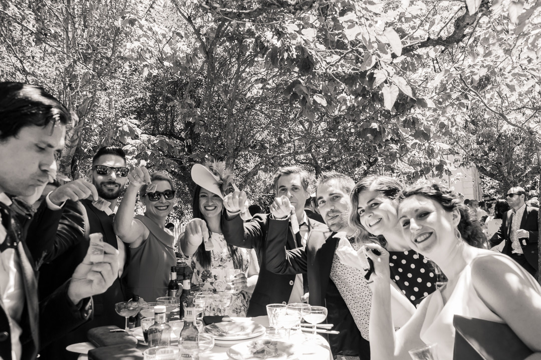 Boda Dani y Mercedes Baños de Montemayor Extremadura  BN  MIRAMEQUETEVEO -0244